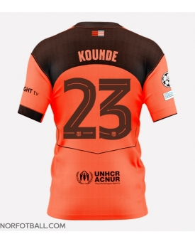 Billige Fotballdrakt Barcelona Jules Kounde #23 Replika Tredjedrakt 2025-26 Kortermet